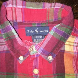 Ralph Lauren Polo boy's shirt 10/12